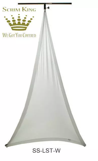 Lighting Stand Scrim - Single Side in White